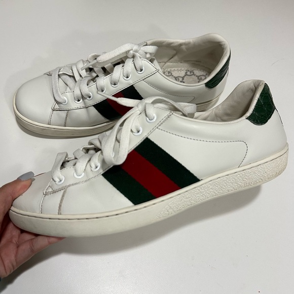 Gucci Ace Mens Sneakers - Picture 1 of 10